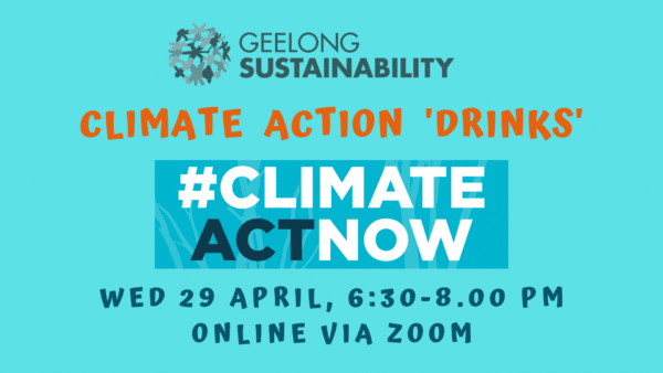 Climate Action ‘Drinks’ - Wed 29 April