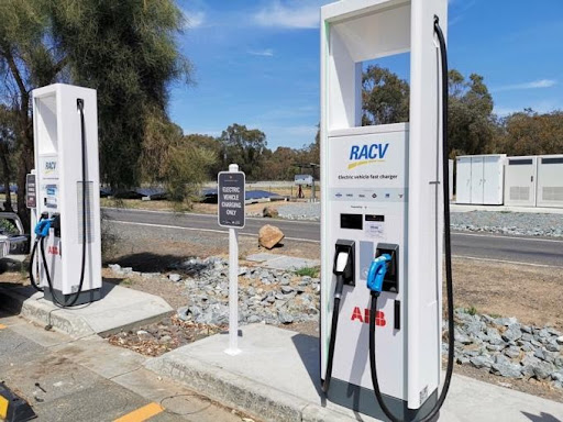 RACV Ultra Rapid chargers