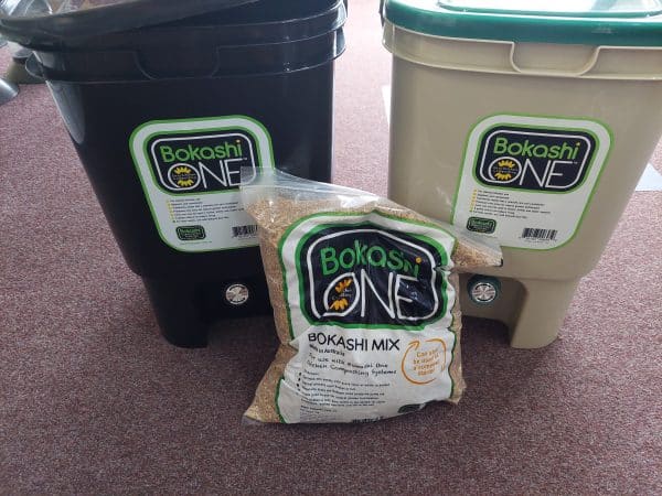 Setting up a Bokashi Bucket and a Garden Bed