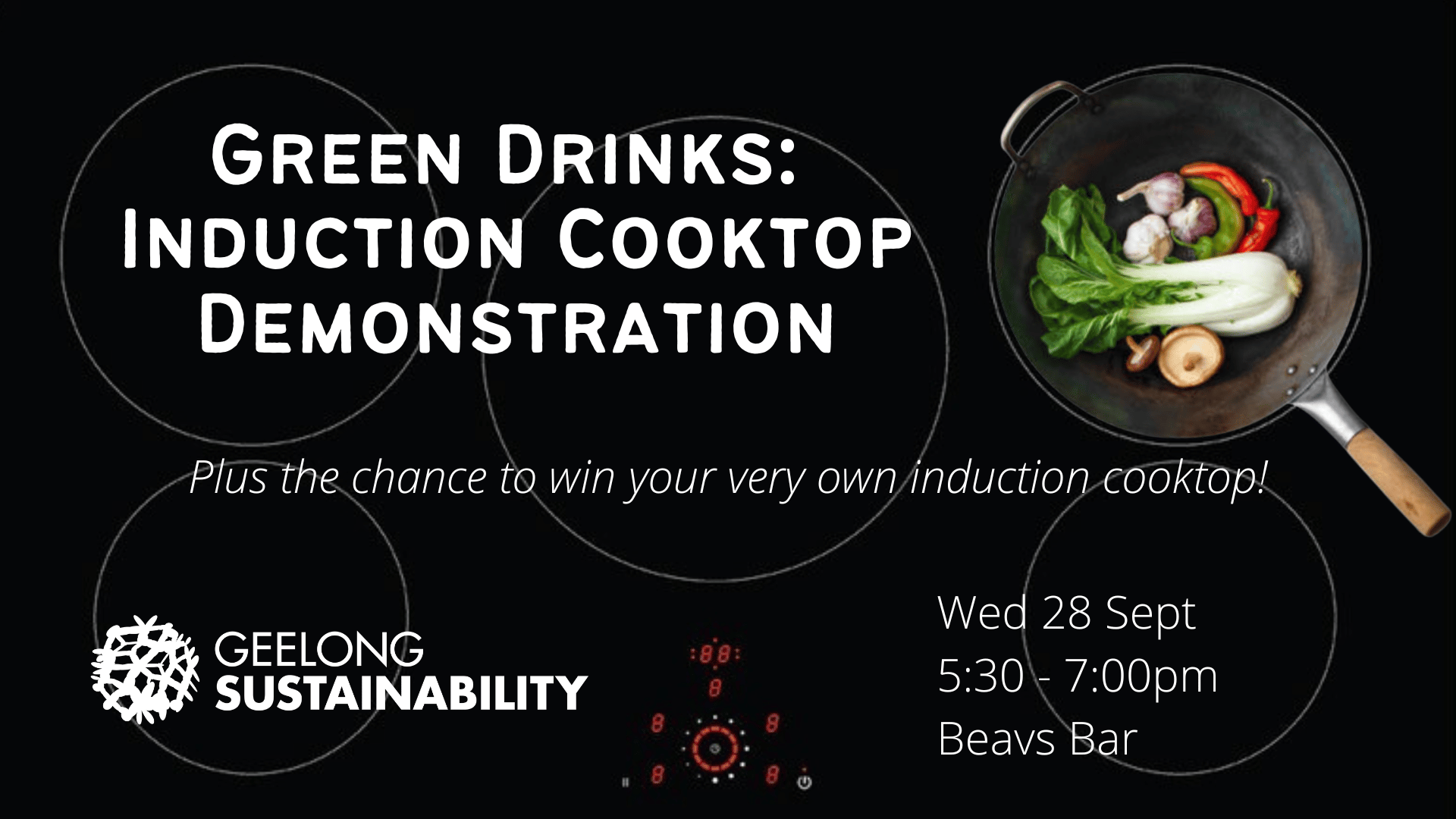 Green Drinks: Induction Cooktop Demonstration