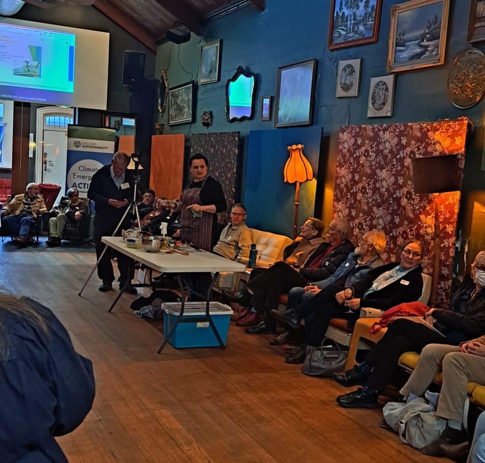 Green Drinks Induction Cooktop Demonstration Geelong Sustainability