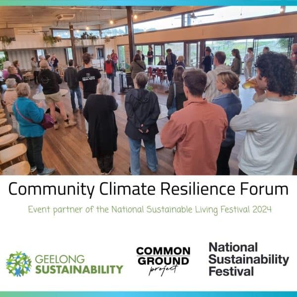 Community Climate Resilience Forum