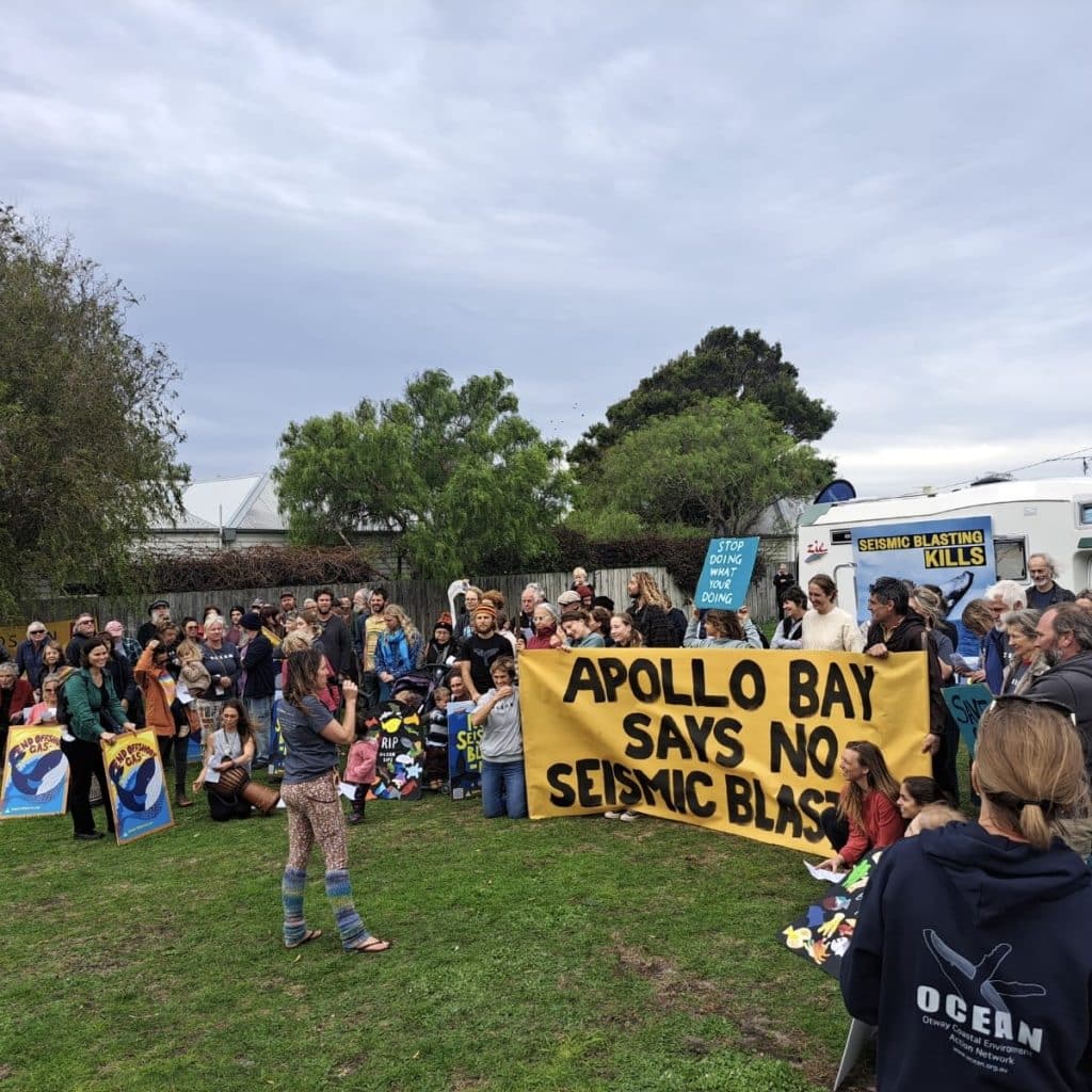 Apollo Bay Peaceful Demonstration