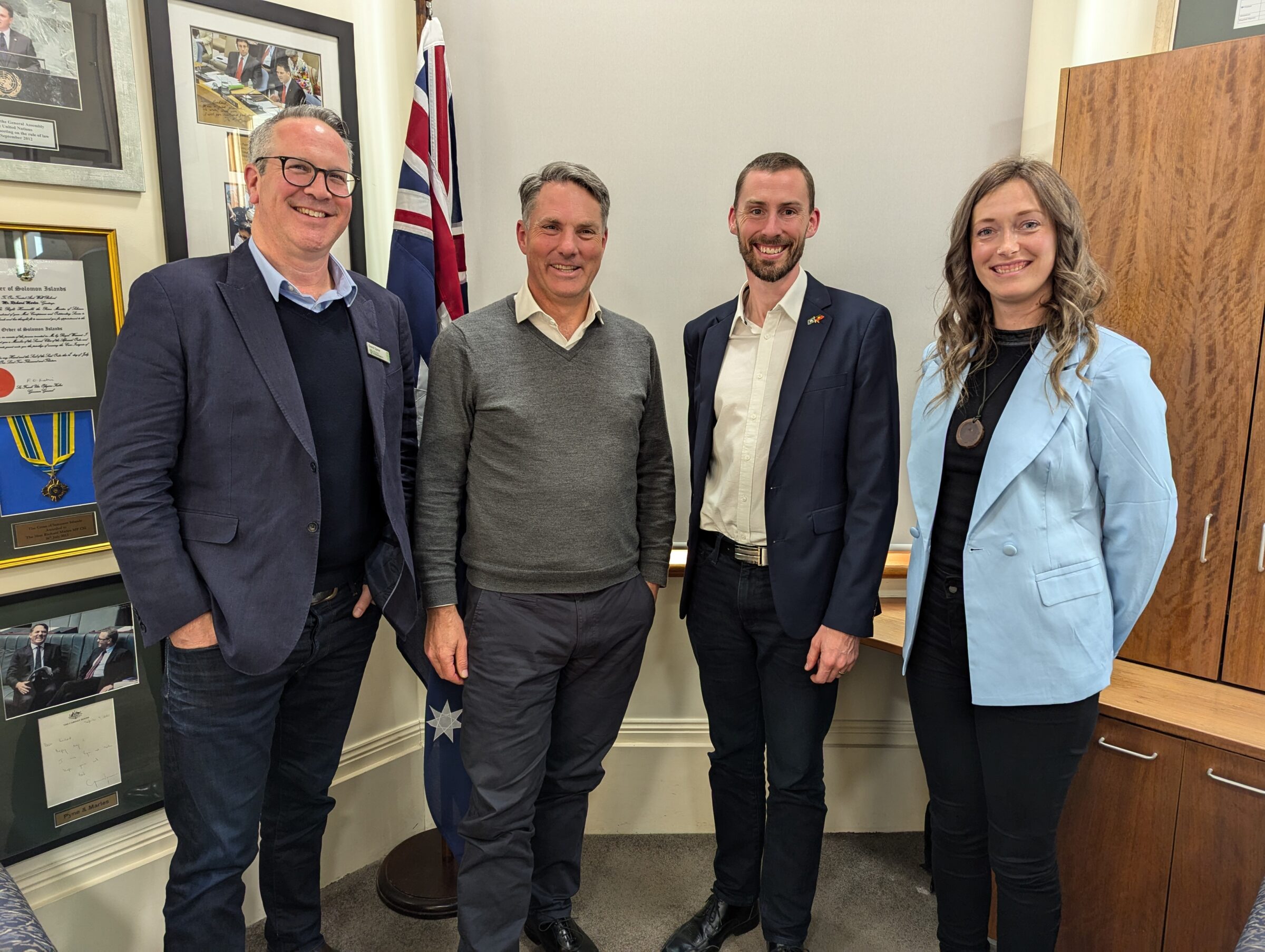 Featured image for “Geelong Sustainability meets with the Deputy Prime Minister, the Hon Richard Marles MP”