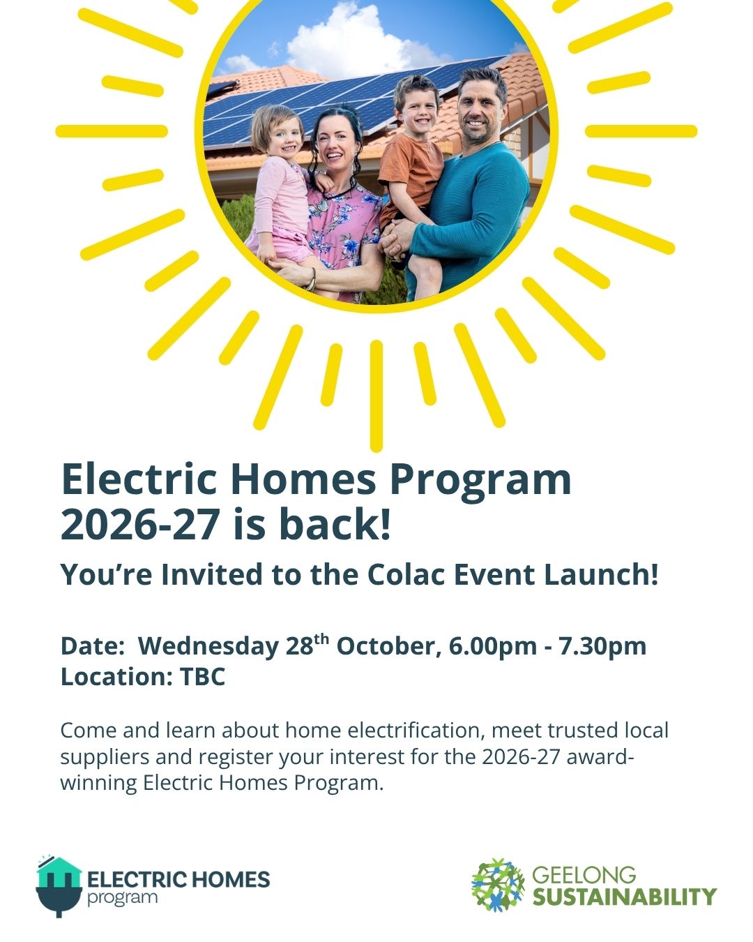 Electric Homes Program: Colac Launch